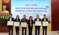 Bắc Ninh: Công bố chỉ số điều hành, quản trị địa phương năm 2022
