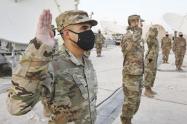 Lực lượng không gian Mỹ lần đầu diễn tập cho chiến tranh ở châu Âu