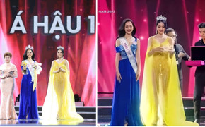 BTC Hoa hậu Việt Nam xin lỗi về sự cố váy xuyên thấu của Phương Anh