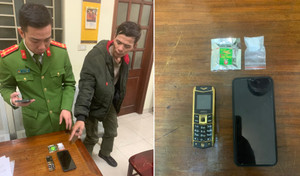 Bị phát hiện, kẻ vận chuyển ma tuý lao xe vào cảnh sát