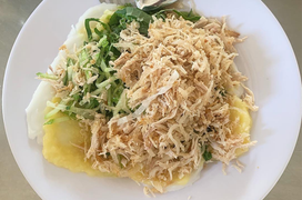 Đến Bình Dương, bận thế nào cũng phải thử đặc sản bánh bèo bì thơm lừng