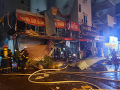 Nổ kinh hoàng ở cửa hàng sửa xe máy: Công an Hà Nội thông tin nguyên nhân