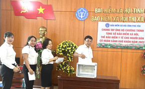 BHXH tỉnh Phú Yên chung tay hướng về cộng đồng
