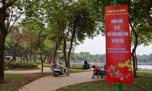 Hà Nội cấm các phương tiện đi vào phố đi bộ Trần Nhân Tông dịp cuối tuần