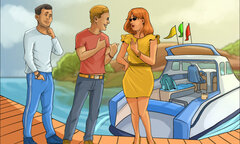 Đố mẹo: Người đàn ông nào là chủ du thuyền?