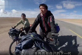 Hai bố con cùng đạp xe 9.000 km trong 7 tháng để hàn gắn mối quan hệ