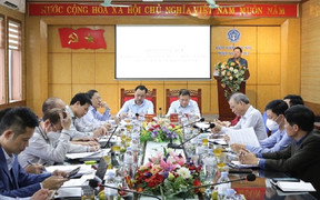 Đoàn giám sát Hội đồng quản lý BHXH Việt Nam làm việc tại BHXH tỉnh Nam Định