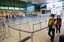 Sân bay Tân Sơn Nhất thông thoáng trong ngày đầu nghỉ Tết Dương lịch 2023