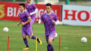 Tiến Linh: 'ĐT Việt Nam sẽ giành chiến thắng giòn giã trong ngày đầu năm mới'