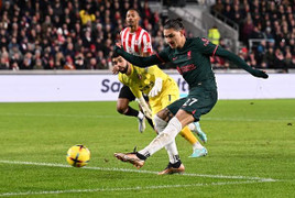 Liverpool thua Brentford 1-3