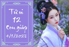 Tử vi vui 12 con giáp hôm nay thứ Tư ngày 4/1: Mùi rủi ro, Thìn nhiều cơ hội