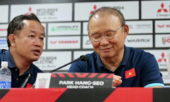 Trực tiếp họp báo Việt Nam vs Indonesia: HLV Park nói lý do đánh bại ông Shin