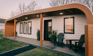 Ngôi nhà in 3D bằng vật liệu sinh học đầu tiên trên thế giới