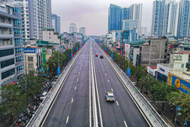 Thông xe toàn tuyến đường vành đai 10.000 tỷ đồng ở Hà Nội