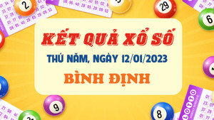 XSBDI 12/1 - kết quả xổ số Bình Định thứ Năm 12/1/2023