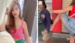 Bị kẻ biến thái sàm sỡ, hot girl tung cước 'dạy dỗ' ngay trên phố