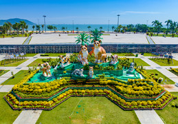 Chiêm ngưỡng linh vật mèo ngộ nghĩnh ở Bình Định, Phú Yên