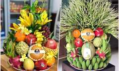 Đón Tết Quý Mão, khách đua nhau đặt dịch vụ làm mâm ngũ quả bạc triệu
