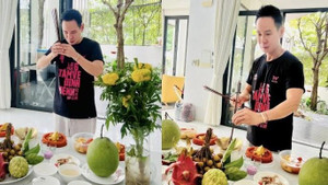 Sao Việt tiễn ông Táo: Lý Hải, Tự Long tất bật chuẩn bị, hào hứng khoe mâm cúng