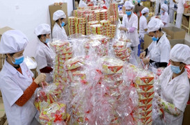 Doanh nghiệp tăng tốc sản xuất hàng hoá dịp Tết Nguyên đán