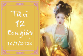 Tử vi vui 12 con giáp hôm nay thứ Hai ngày 16/1: Tý sa sút, Mão lộc trời ban
