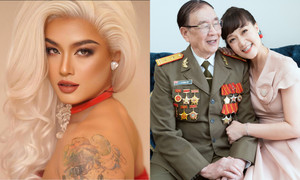 Sao Việt 17/1: Vân Dung nhí nhảnh bên bố, Thanh Duy khác lạ khi giả gái