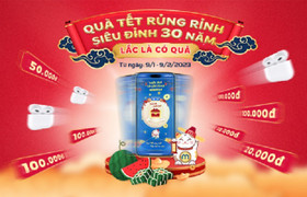 Quà tết rủng rỉnh, siêu đỉnh 30 năm