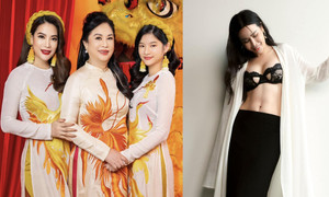 Sao Việt 19/1: Trương Ngọc Ánh khoe ảnh 3 thế hệ, Lưu Hương Giang gợi cảm