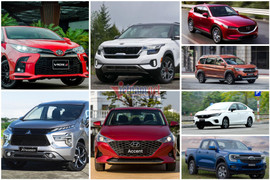 Các mẫu ô tô bán chạy nhất của 8 hãng xe phổ thông tại Việt Nam năm 2022