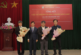 Học sinh đạt thành tích cao tại cuộc thi 'Ươm mầm tài năng toán học VATECH 2022'