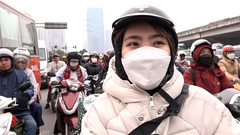 Người dân háo hức về quê ngày 28 Tết 