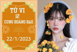 Tử vi vui 12 cung hoàng đạo ngày 22/1: Kim Ngưu đi lên, Cự Giải áp lực kinh tế