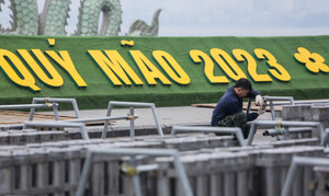 Mục sở thị trận địa pháo hoa ở Hà Nội trước ngày 'khai hỏa'