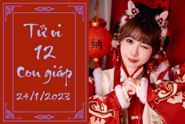 Tử vi vui 12 con giáp hôm nay thứ Ba ngày 24/1: Tỵ khó thành, Tuất phô trương