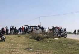 Xe máy lao xuống kênh, 3 người ở Nghệ An tử vong sáng mùng 1 Tết