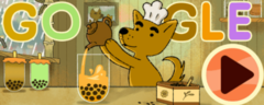 Google Doodle tung 'game trà sữa' gây tò mò 