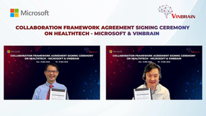 VinBrain và Microsoft Hoa Kỳ hợp tác phát triển trí tuệ nhân tạo trong y tế