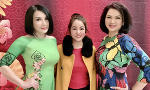 Sao Việt 31/1: Bà xã Chí Tài U70 vẫn trẻ măng khi diện áo dài