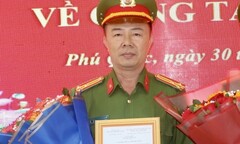 Thượng tá Mai Phương Nam giữ chức Trưởng Công an TP Phú Quốc