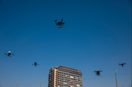 Giao hàng bằng máy bay không người lái ở Nhật Bản