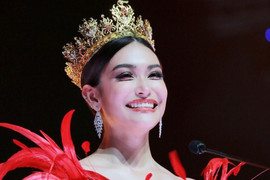 Gương mặt khác lạ, Á hậu Hòa bình Thái Lan bị nghi can thiệp thẩm mỹ