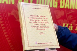 Ra mắt cuốn sách của Tổng Bí thư về phòng, chống tham nhũng, tiêu cực