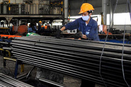 Giá thép tăng mạnh lần thứ 2 liên tiếp