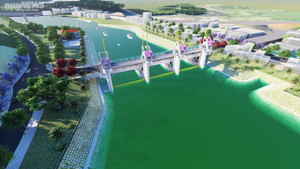 Thành phố Hà Giang sẽ đẹp lung linh nhờ đập dâng nước sông Lô