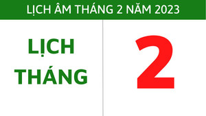 Lịch âm 4/2 - Tra cứu lịch âm hôm nay thứ Bảy ngày 4/2/2023