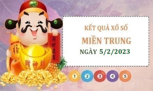 Xổ số miền Trung 5/2 - kết quả XSMT hôm nay Chủ nhật 5/2/2023