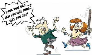 Chồng xứng mặt đàn ông khiến vợ điên tiết