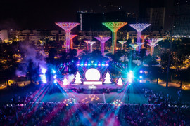 Xuân rộn ràng tại 'thành phố thông minh - công viên' Vinhomes Grand Park