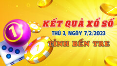 XSBT 7/2 - trực tiếp kết quả xổ số Bến Tre thứ Ba 7/2/2023