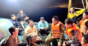 Tàu cá va chạm tàu hàng, ngư dân mất tích